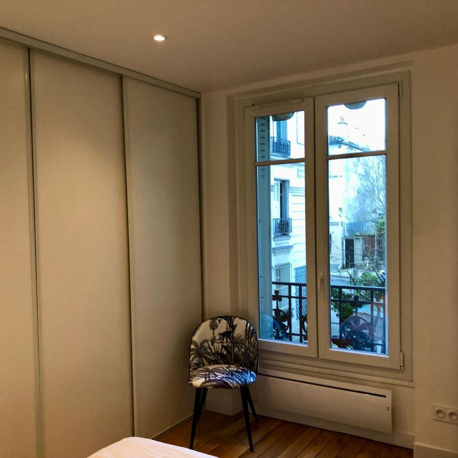 פריז Rare Appartement D'Architecte En Haut De Montmartre מראה חיצוני תמונה