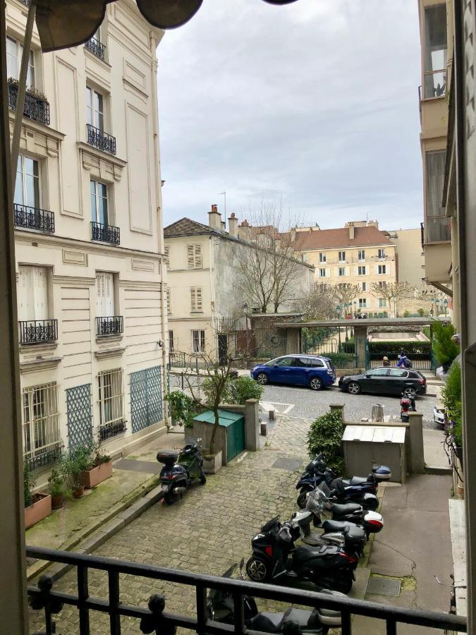 פריז Rare Appartement D'Architecte En Haut De Montmartre מראה חיצוני תמונה